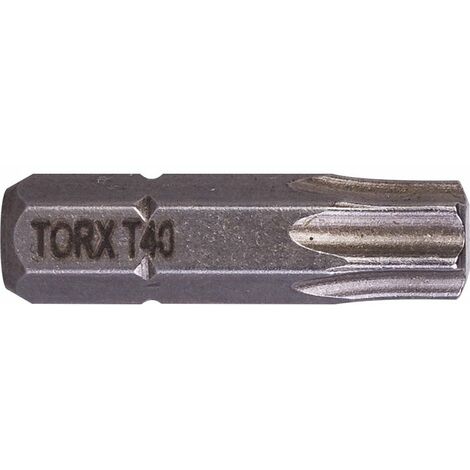 Embout Trempe extra dure Torx T40 - 25 mm - Riss