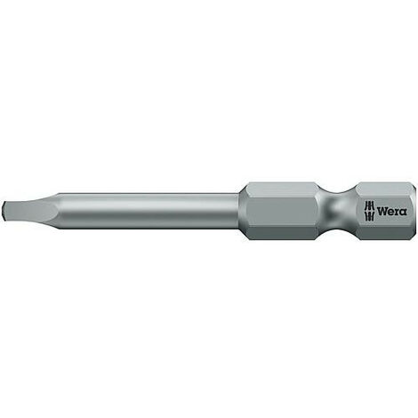 Embout WERA quatre pans fem. 0 Longueur 50mm