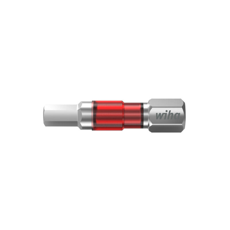 Jeu d'embouts ty de 29 mm Six pans (taille 3) 5 pcs 1/4' C6,3 dans un coffret (42104) - Wiha Jeu d'embouts ty de 29 mm Six pans (taille 3) 5 pcs 1/4' C6,3 dans un coffret (42104) - Wiha