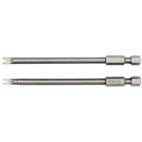 Embout Yato 1/4"" Clé 4x100mm + 8x100mm 2pcs. 0498