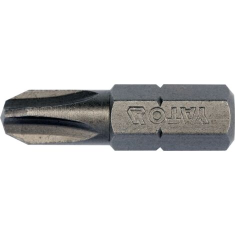 Embouts 1/4""""x25 mm ph3 10 pièces YT-78133 YATO