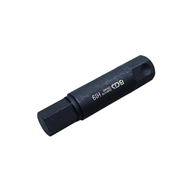 Embouts 6 pans-longueur 100 mm, 19 mm, 6 pans 22 mm