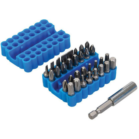 EMBOUTS ASSORTIS 25MM 33 PIÈCES SILVERLINE SB09