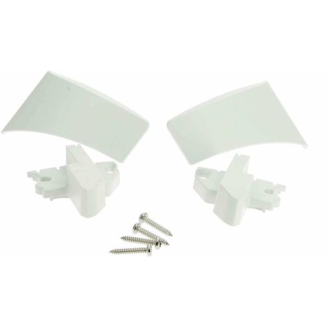Embouts barre de charge droit et gauche pour stores 5003 THULE Coloris - Blanc