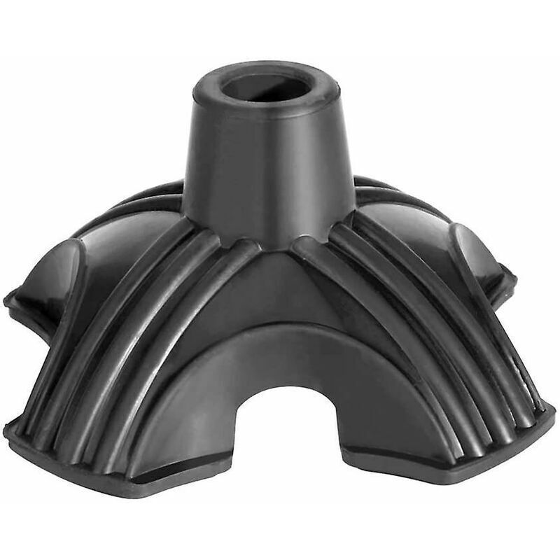 Embouts de canne, pieds et embouts de canne et de canne, coussinets de remplacement en caoutchouc de canne, marche universelle stable à quatre points