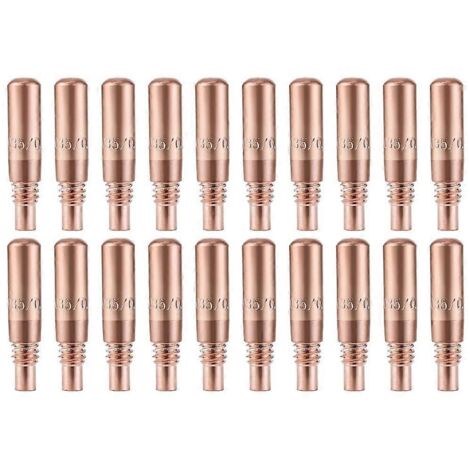 Embouts de contact pour soudage MIG 0,9 mm pour torche MIG Miller série MDX - Photo couleur