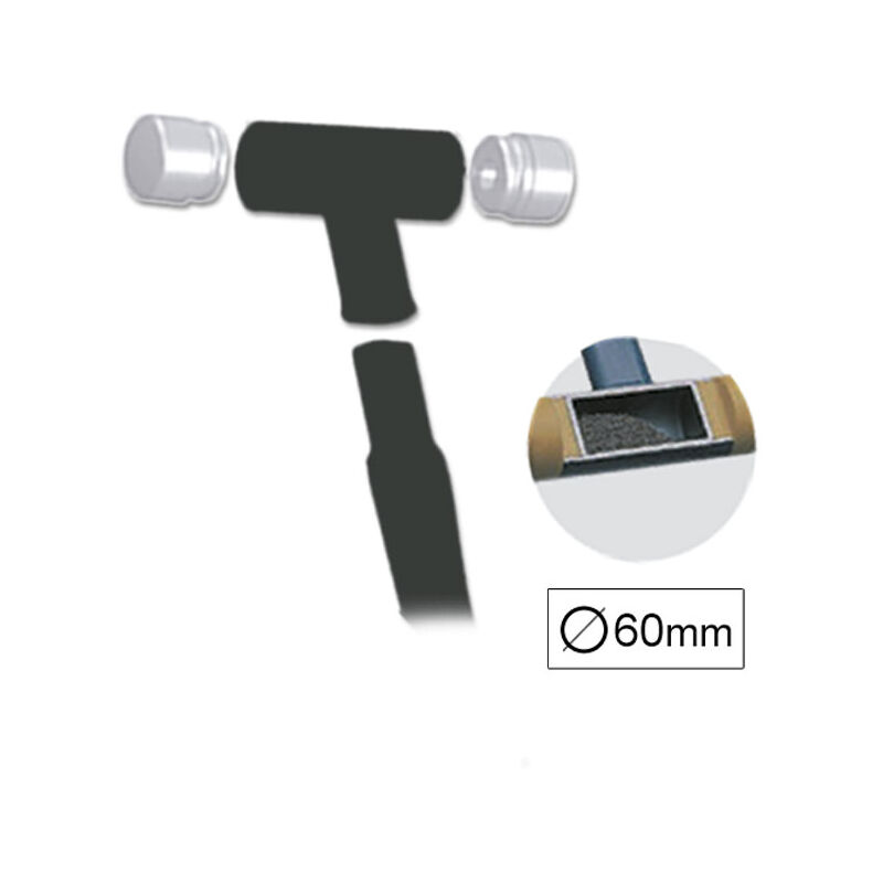 JBM - pointe de rechange pour marteau en nylon Ø60mm. 11213