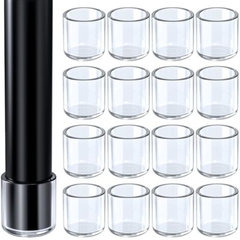Embouts de protection pour pieds de chaise Silicone Lot 16 Diamètre 16mm