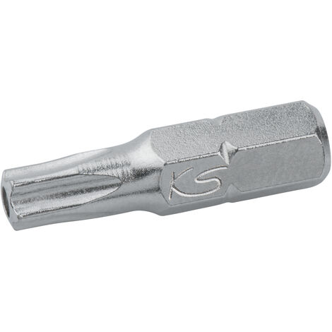 Embouts de vissage 5 pans percé TS20, L.30 mm
