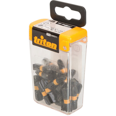 Embouts de vissage à chocs Pozidriv - 25 pcs PZ3 - 25 mm