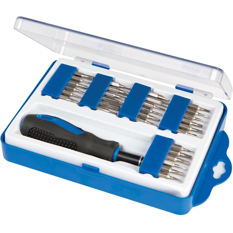 Assortiment 31 pièces manche polyvalent et embouts 31 pcs Silverline 633956