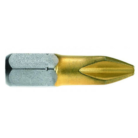 Embouts de vissage MAX GRIP pour vis à empreinte cruciforme Phillips PH1 25mm - BOSCH - 2607001545