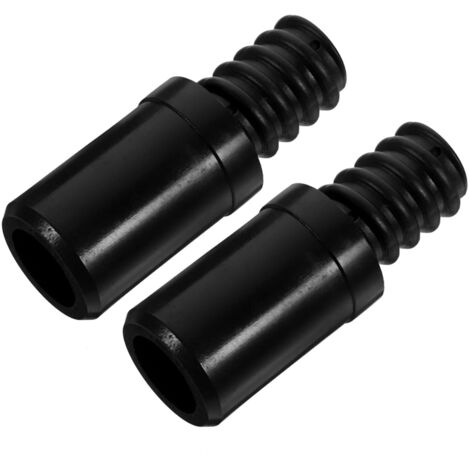 Embouts Filetés Pour Manches à Balai 25mm En Plastique Noir