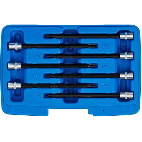EMBOUTS LONG BGS TECHNIC TORX A BOULE CHROME VANADIUM