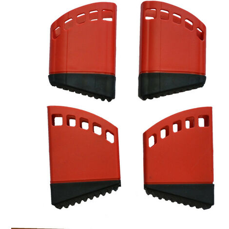 Embouts pour échelles multifonctions télescopiques – Lot de 4 embouts adaptés 60x22mm – Compatibles avec modèles Hailo 7516-151/131/251
