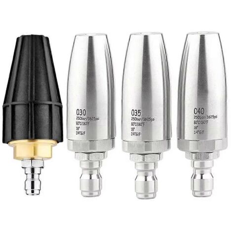 Embouts pour nettoyeur haute pression : buse turbo pour le nettoyage du béton -