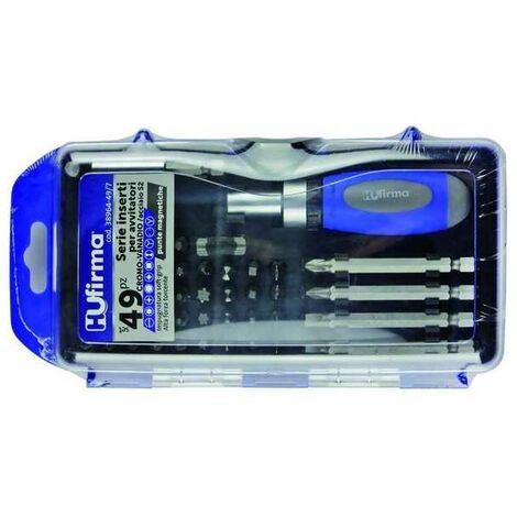 Embouts pour tournevis Hu-Firma Chrome Vanadium / S2 Ensemble de 49 pièces