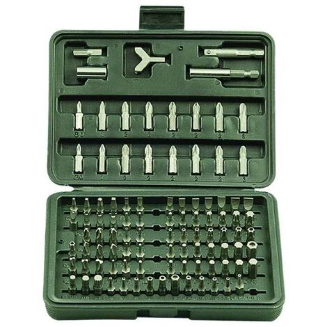 Embouts pour tournevis Vigor Cr Set 100 pièces