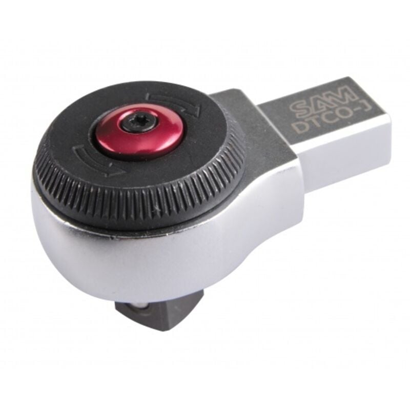 Embout rectangulaire Cliquet réversible sam série DTC0 Chrome, taille 0,25 mm ( Prix pour 1 )