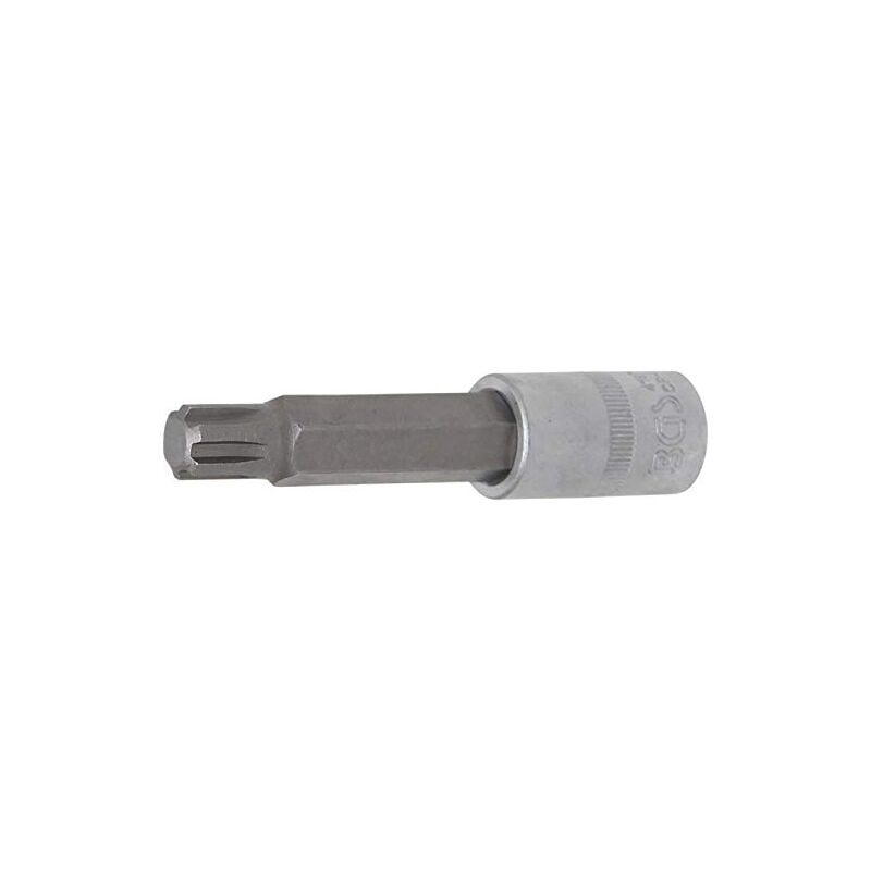 Bgs 4167 douilles à embouts longueur 100 mm 12,5 mm (1/2'') profil cannelé (pour ribe) M13 bgs technic