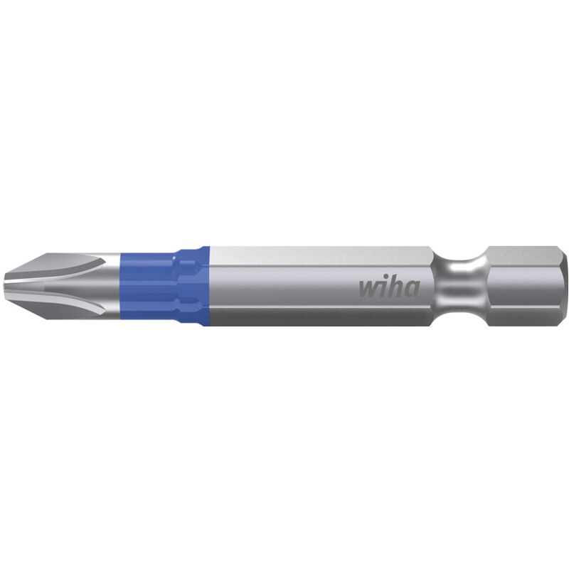 Wiha Jeu d'embouts T 50 mm Phillips (PH1) 5 pcs 1/4" E6,3 dans un coffret (41637)