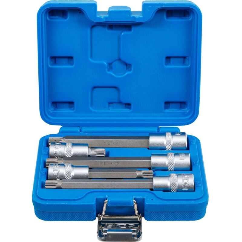 Bgs Technic - Embouts xzn, spline 9-10-12-14 courts et longs en coffret bgs