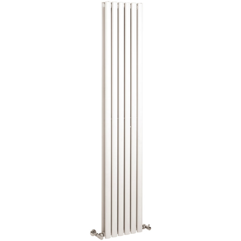 Balterley - Vertical Double Panel Radiator - 1800mm x 354mm - 3638 btu - Gloss White
