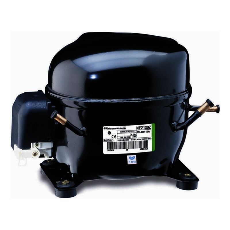 Image of Reporshop - Compressore emprace NEU/NEK6212GK R404A R507A R452A 220V 1/2CV Alta temperatura 8,78 cm3