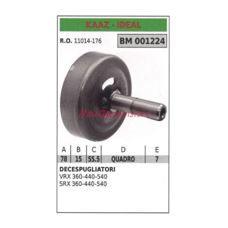Embrague Campana Desbrozadora KAAZ VRX SRX 360 440 540 001224