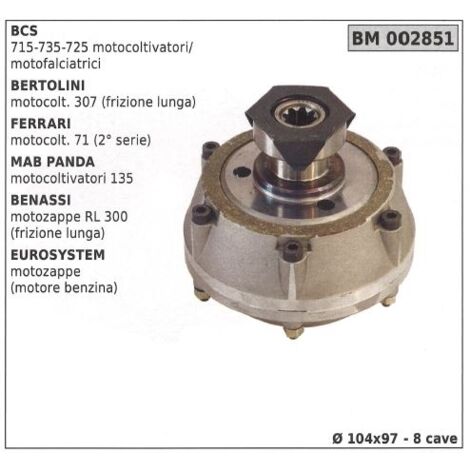 Embrague cónico para BCS BERTOLINI FERRARI MAB PANDA BENASSI 002851