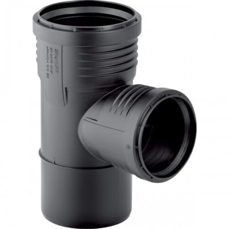 Embranchement à 87,5° pour évacuation silencieuse - diamètre 32/32 mm - SILENT-PP