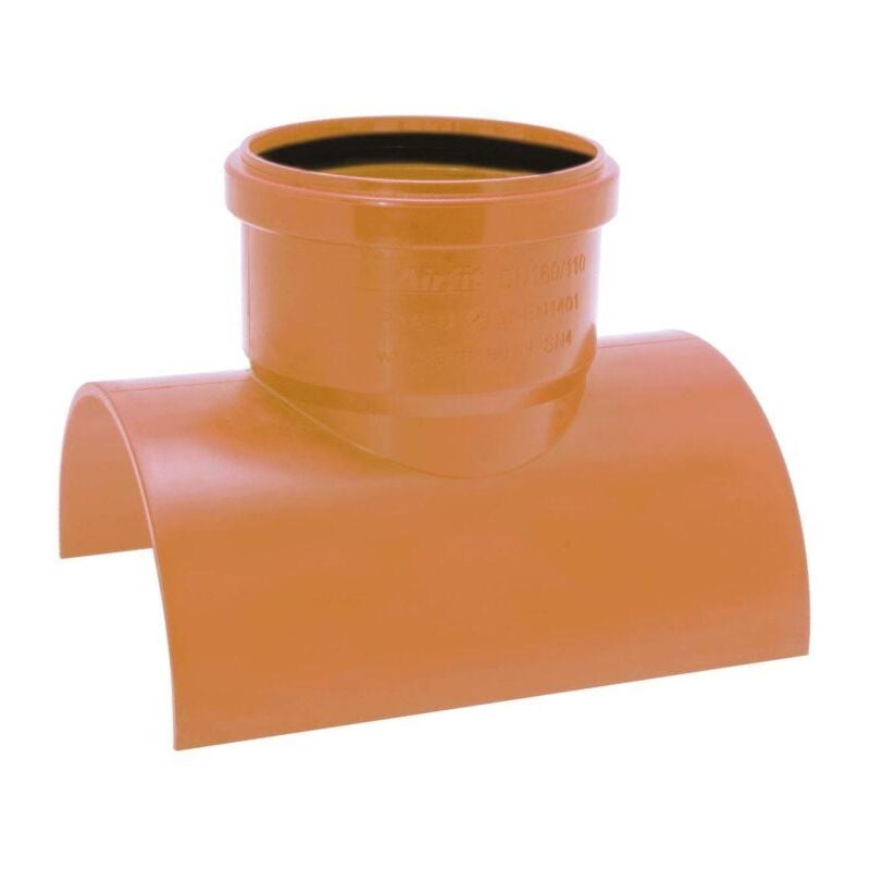 Airfit - branche adhésive 165110KA dn 160 x 110 x 90°, pvc-u