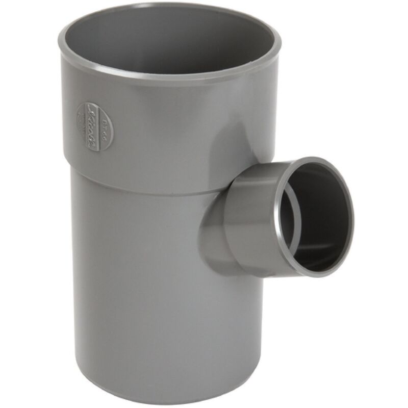 Nicoll - embranchement simple pvc - mâle / femelle - 67 degrés30 - diamètre 100 / 40 mm bt76