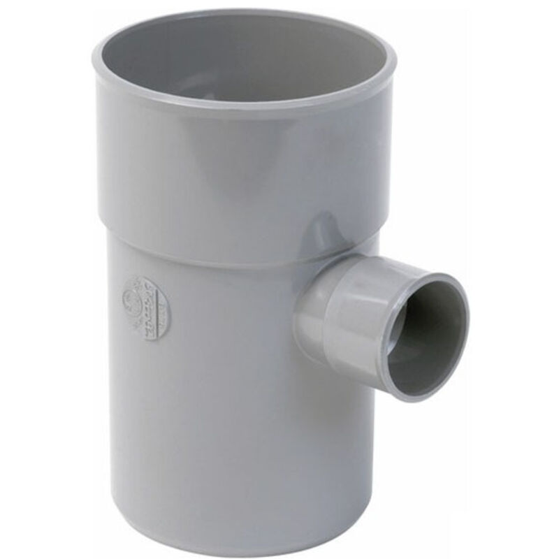 Nicoll - Culotte 87°30 réduite pvc Mâle Femelle Ø100 Femelle Ø40