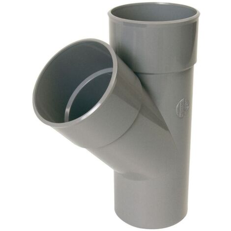 Embranchement PVC MF 67°30 diam 40mm à coller - Nicoll