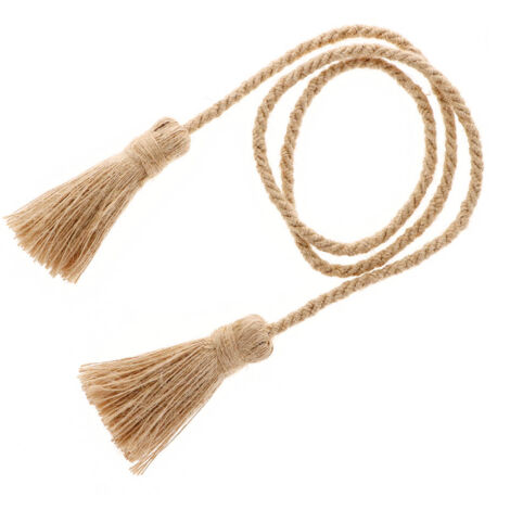 Embrasse à rideaux 80cm Jute naturelle - BOULET