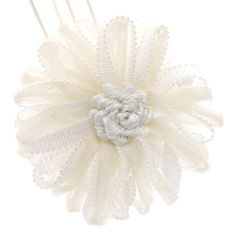 Embrasse à rideaux aimantée 9cm Beige/Crème - BOULET