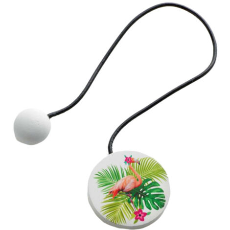 Embrasse de Rideau Aimantée "Flamingotic" 43cm Vert
