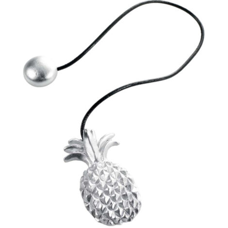 Embrasse de Rideau Aimantée "Lewis" 42cm Argent