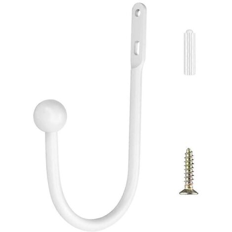 Embrasses de rideaux pour cuisine, salle de bain ou bureau, crochet mural, support de porte