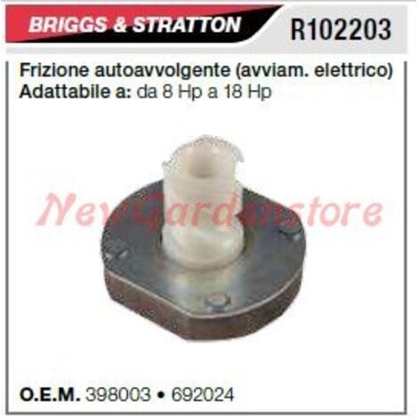 Embrayage à recul B&S pour tondeuse à gazon 8cv à 18cv R102203