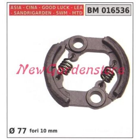 Embrayage CINA complet pour moteur de débroussailleuse-débroussailleuse Ø 77 10mm alésage 016536