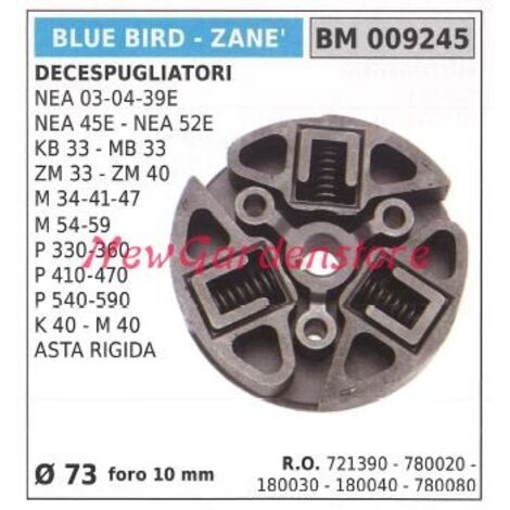 Embrayage complet BLUE BIRD moteur débroussailleuse NEA 03 04 39E 45E 52E 009245