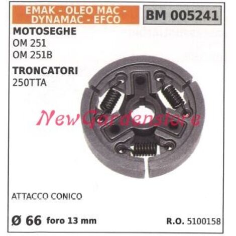 Embrayage complet EMAK moteur scie OM 251 251B tronçonneuse 250TTA 005241