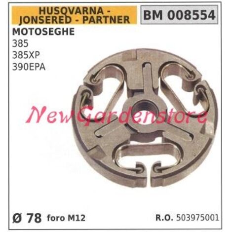 Embrayage complet HUSQVARNA moteur tronçonneuse 385 385XP 390EPA Ø 78 008554