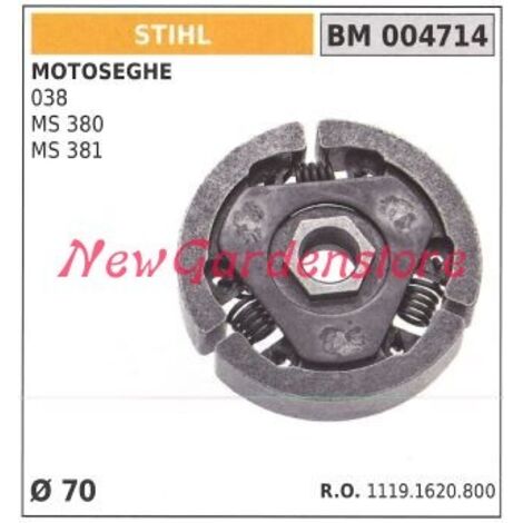 Embrayage complet STIHL, moteur de tronçonneuse 038 MS 380 381 004714