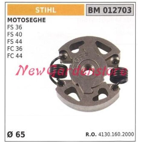 Embrayage complet STIHL, moteur de tronçonneuse FS 36 40 44 FC 36 44 012703