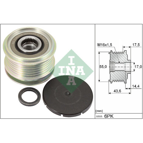 Embrayage d'alternateur 535010510 INA