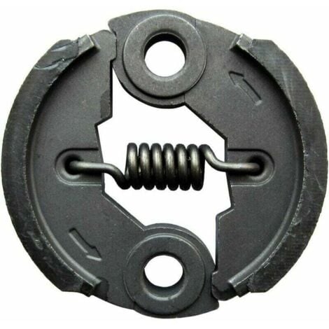 JALLERIA Embrayage de débroussailleuse, accessoires de taille-haie de débroussailleuse Embrayage robuste 32 F40-5, outil de tige et tarière