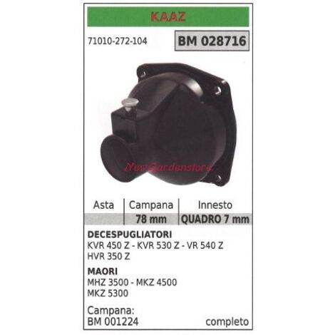 Embrayage de débroussailleuse KAAZ KVR 450Z 028716